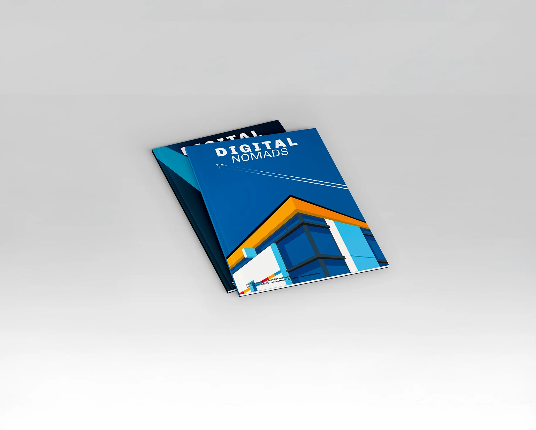 photo des deux magazines de digital nomads