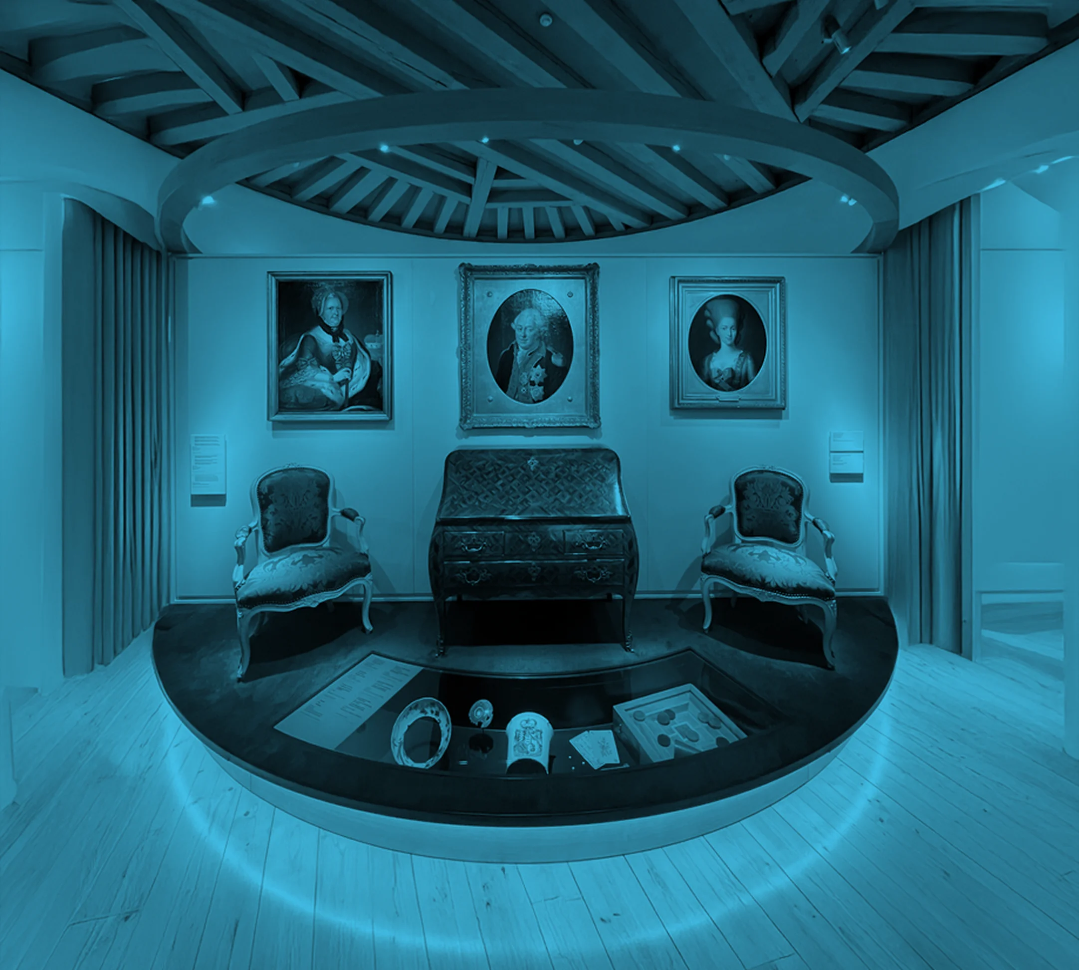 image montrant l'intérieur du château de Montbéliard