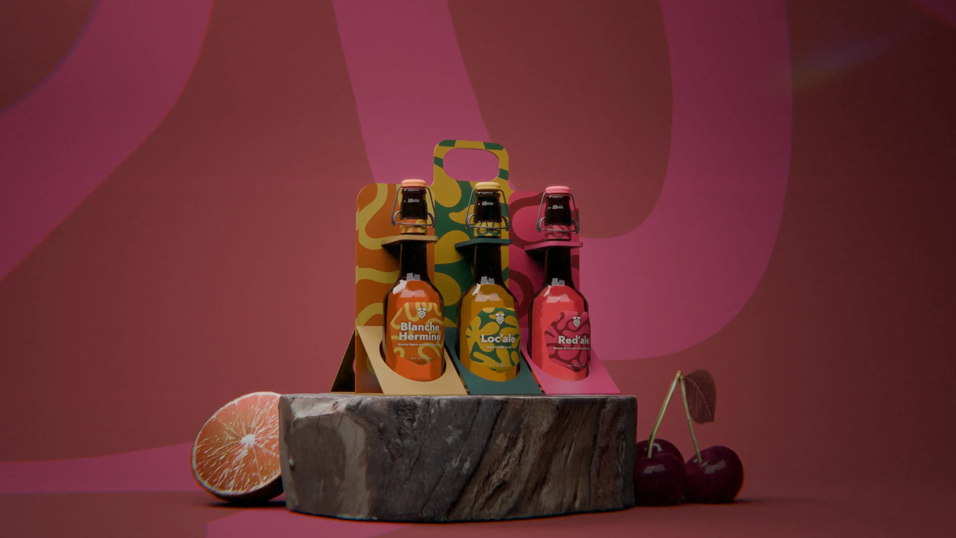 photo montrant un pack de 6 bières