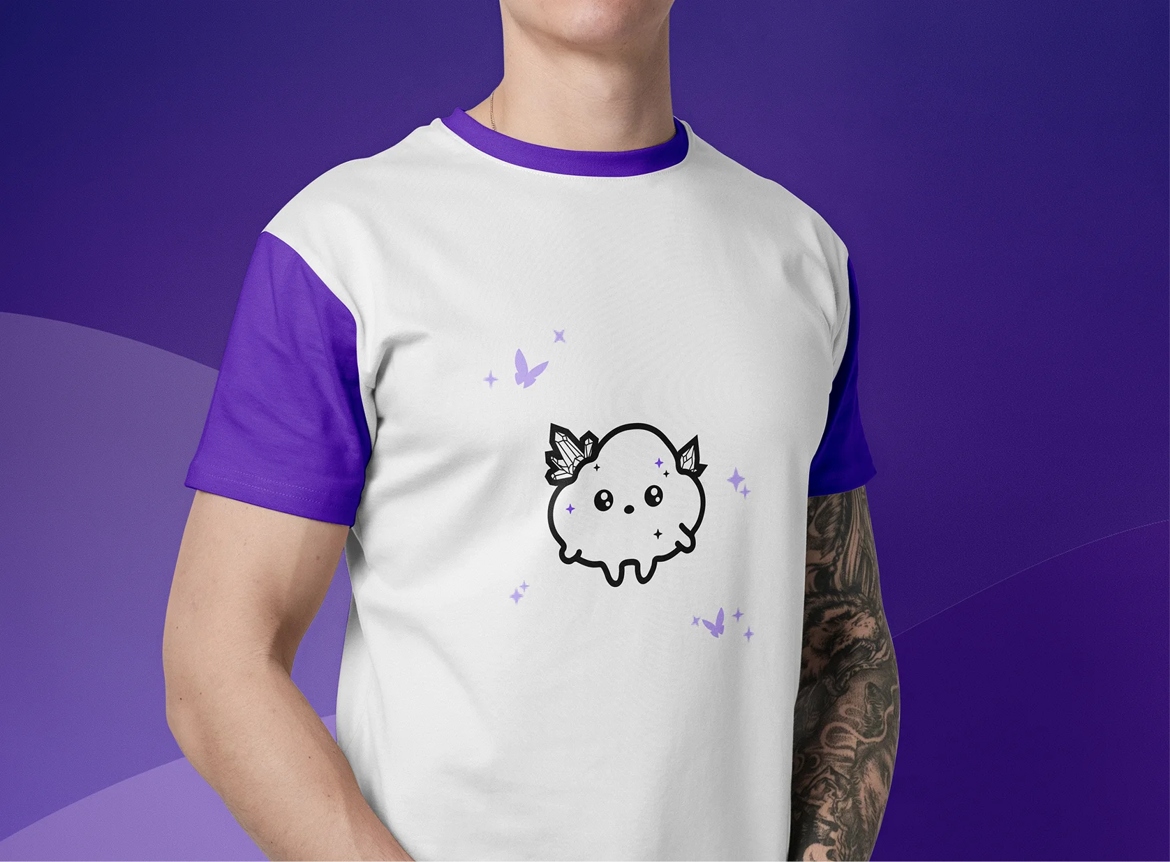 photo d'une personne avec un teeshirt Onylix